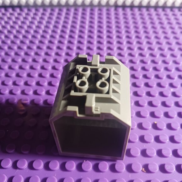 LEGO PART 30639 Container - 1 piece - Used - Great condition - Bluish Grey - Picture 1 of 2